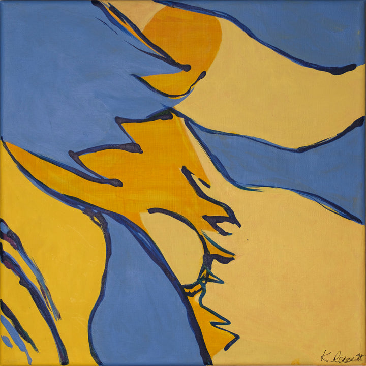 Swan Painting Series #4 (SOLD)