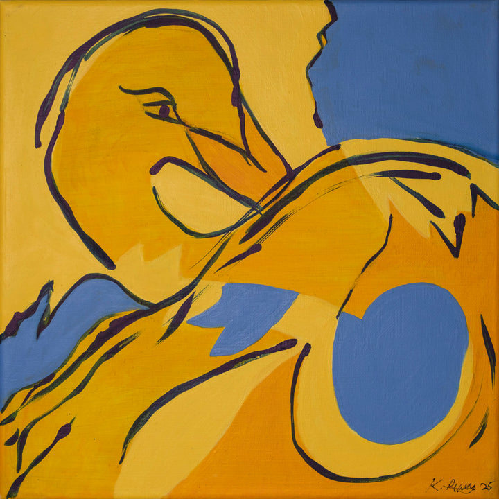 Swan Painting Series #6