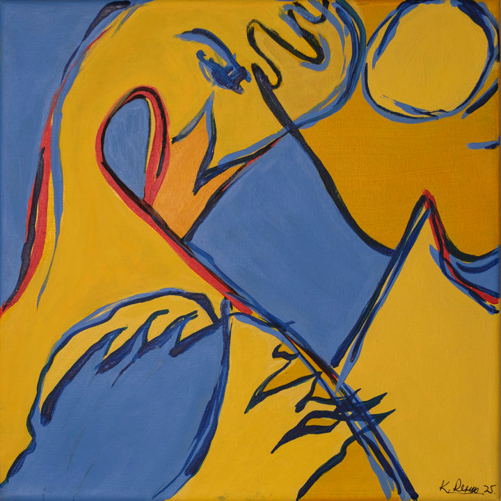 Swan Painting Series #7